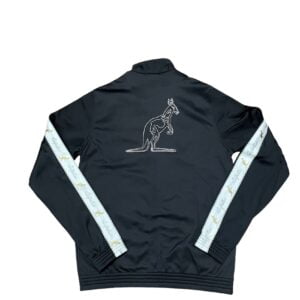 Australian tracksuit jacket BIG Logo Duo Triacetaat Black Banda OLUGC0020 003