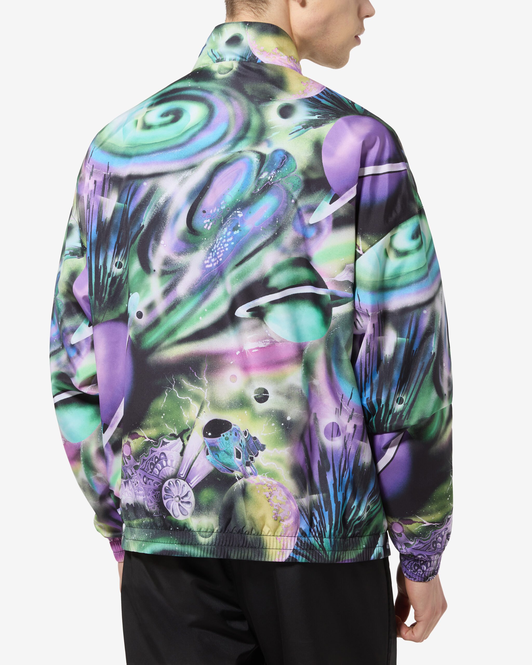 Australian training jacket Allover Print Smash Viola ARUGC0001 585 - Image 4