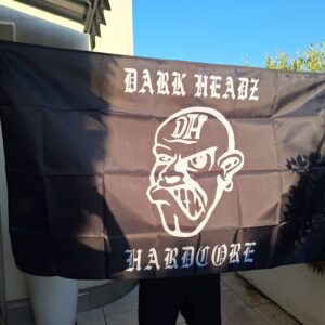 Dark Headz Flagge Dark Headz Hardcore