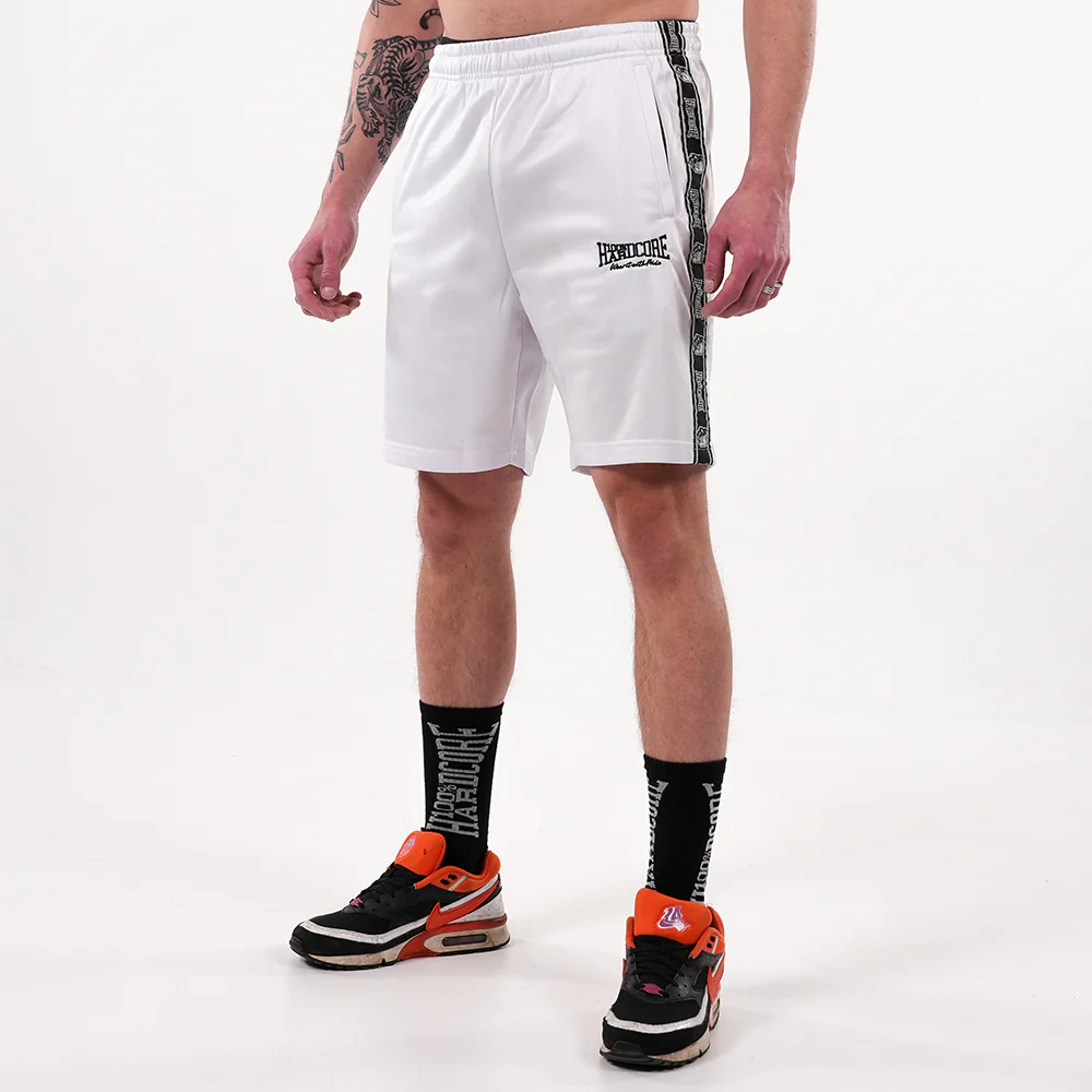 100% Hardcore Shorts Essential weiss – Bild 3