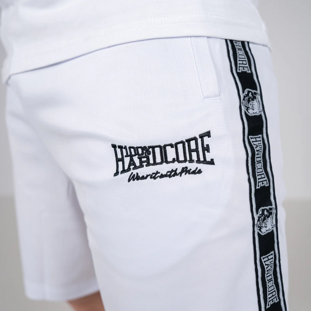 100% Hardcore Shorts Essential weiss – Bild 4