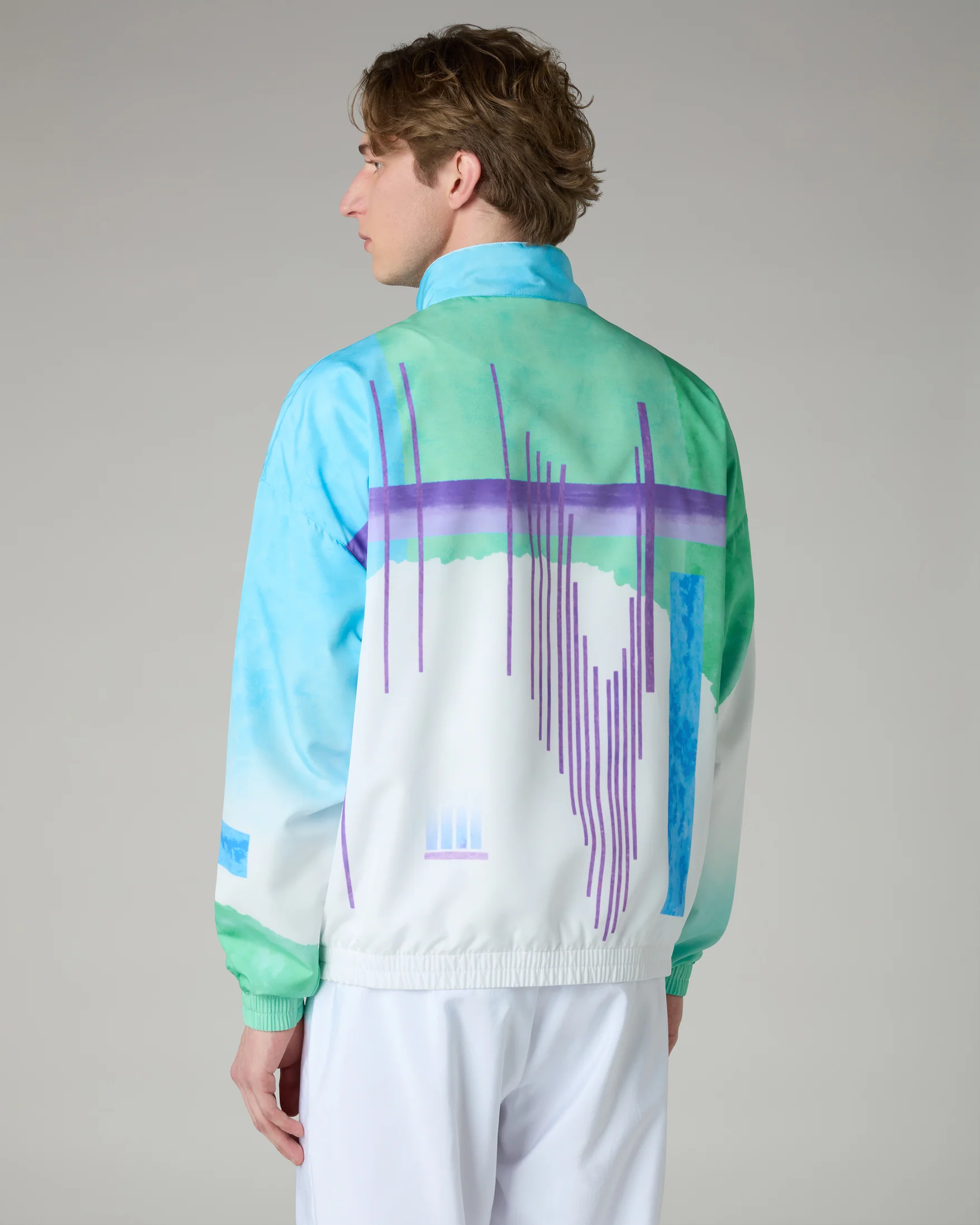 Australian tracksuit jacket Print Smash ARUGX00002 GORA01 283 Bright Green - Image 3