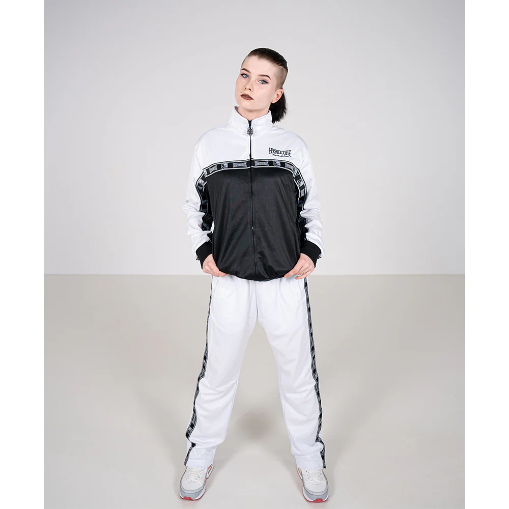 100% Hardcore Track Suit Set – Essential White – Image 6